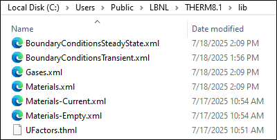 Library XML files