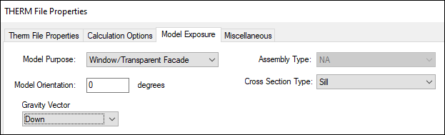 THERM Model Exposure